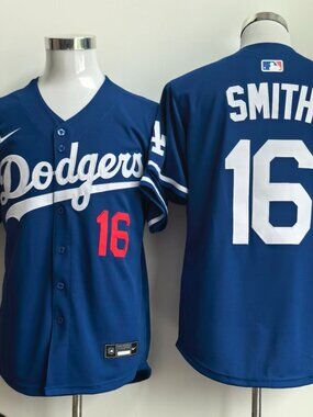 Los Angeles Dodgers Will Smith #16 Royal Blue Jersey